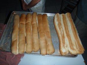 Bread is produced on site by the boys and sold at market.