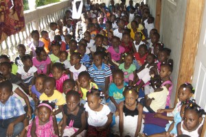 At OADENN, an Aid Still Required children's program in Cap Haitien in northern Haiti.
